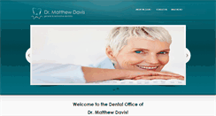 Desktop Screenshot of drmatthewdavis.com